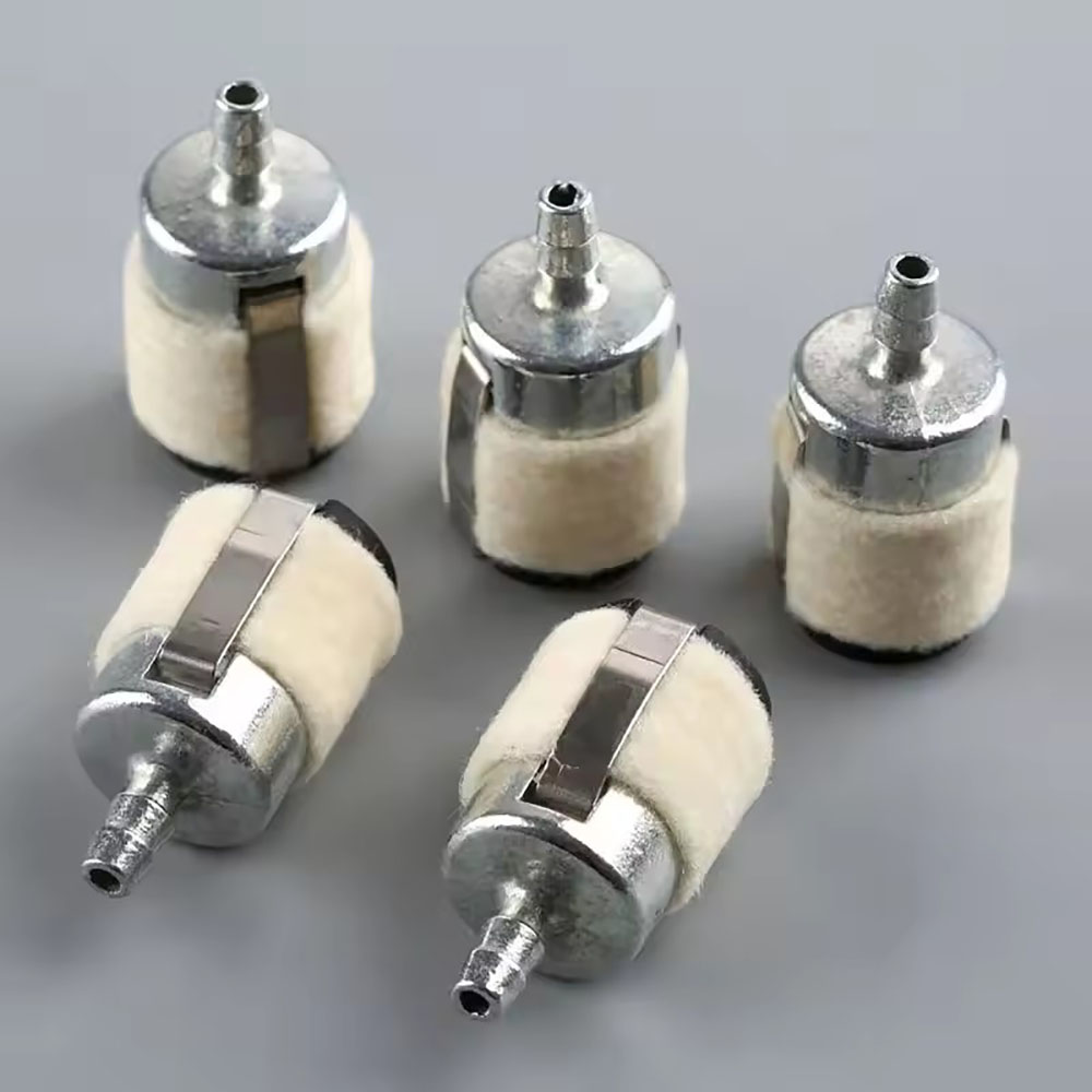 Power Tools World - 優れた濾過効果を持つ天然ウール燃料フィルターは、園芸機械、除草機、チェーンソーに適しています。