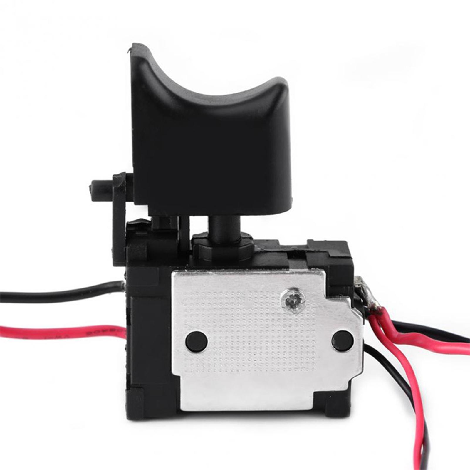 Power Tools Electrical - 電動ドリル用、速度調整可能なプッシュボタン式スイッチ、12V、家庭用DIYプロジェクト向け電動工具。