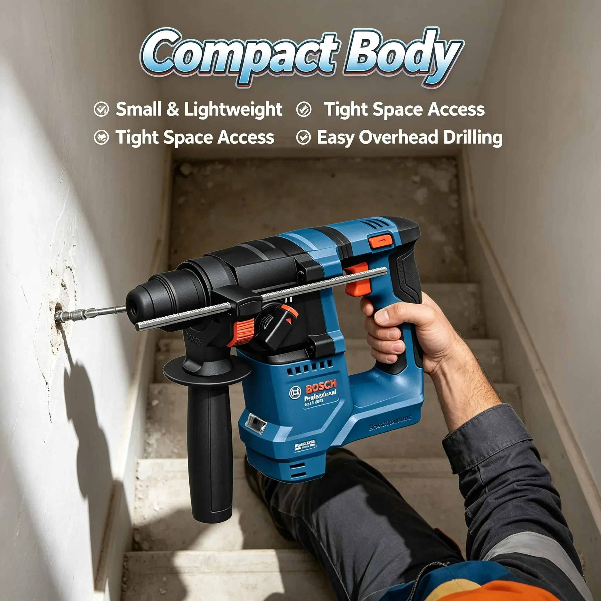 BOSCH GBH 18V-18 コードレス回転ハンマー（S - Power Tools Professional のレビューと価格
