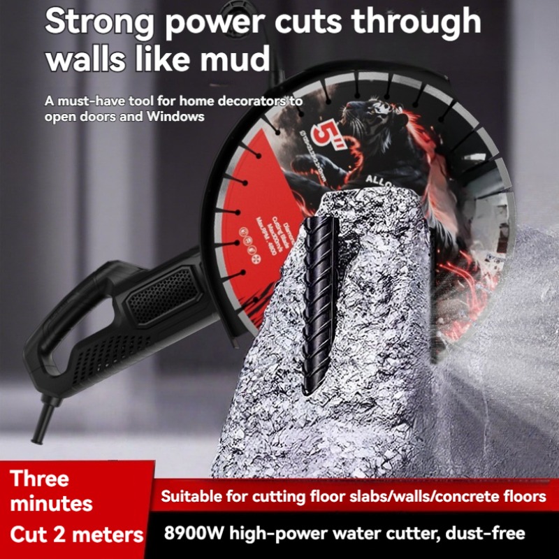 高周波ブラシレスコンクリート壁溝切断機 高出力壁切断機 プロ - Power Tools Professional のレビューと価格